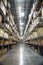 Tall Shelves in a Warehouse