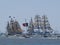 Tall Ship 2012 race in Tagus river
