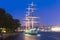 Tall ship \'\'AF Chapman\'\' in Stockholm, Sweden