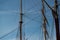 Tall ship masts