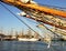 Tall ship rigging