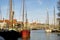 Tall ships in Alkmaar harbour