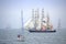 Tall ships parade