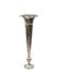 Tall silver floral vase