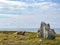 Tall Standing Stones on Achill Island county Mayo Ireland