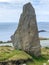 Tall Standing Stones on Achill Island county Mayo Ireland