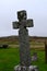 Tall Stone Burial Cross in Scotland