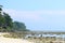 Tall Trees, Azure Sea Water, Rocky and Sandy Pristine Beach, and Clear Blue Sky - Sunset Point, Laxmanpur, Neil Island, Andaman