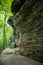 Tall Walls Along the Ledges Trail