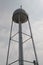 Tall water tower in small Kansas town