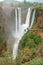 Tall waterfall at Cascades d`Ouzoud