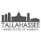 Tallahassee Skyline Symbol Design City Vector Art