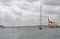 The Tallest Mast On The Biggest Sailing Yacht Or Boat