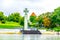 TALLIN, ESTONIA, AUGUST 16, 2016: Cross of liberty on the freedom square in Tallin, Estonia....IMAGE