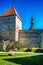 Tallinn, Estonia: the defensive city wall