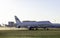 Tallinn, Estonia - MAY 31, 2018: Dubai Royal Air Wing Boeing 747-422 leaves Estonia Tallinn Airport