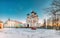 Tallinn, Estonia. Morning View Of Alexander Nevsky Cathedral. Famous