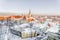 Tallinn panorama in winter morning