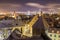 Tallinn skyline during the winter from the Kohtuotsa viewing platform