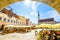 Tallinn Town Hall Square and old city view, Estonia