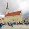 The Tallinn Town Hall in the Tallinn Old Town, Estonia