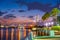 Talmadge Memorial Bridge over Savannah River in Georgia