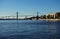 The Talmadge Memorial Bridge over the Savannah River in Georgia