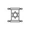 Talmud outline icon. Element of religion sign for mobile concept and web apps. Thin line Talmud outline icon can be used for web