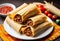 tamales stack on a plate surrounded by the ingredients