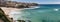 Tamarama Beach, which is is located 7 kilometres east of the Sydney central business district.
