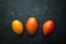 Tamarillo (Solanum Betaceum) Tropical fruit from Latin America