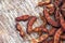 Tamarind peel and tamarind, organic tamarind nature, tamarind heap