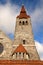 Tampere Cathedral Tower, Lutheran church in Tampere, Finland, and seat of Diocese of Tampere. 1902 - 1907