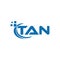 TAN letter logo design on whaite background. TAN creative initials letter logo concept. TAN letter design