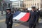 TAN parade of foreign navies. France flags