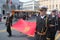 TAN parade of foreign navies. Montenegro flag