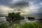 The Tanah Lot Temple, the most important hindu temple of Bali, Indonesia