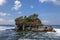 Tanah Lot water temple in Bali island, Indonesia. Outdoor Indonesia nature landscape. Tanah Lot water temple, Bali. Temple