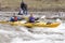 Tandem Kayak-River Race, Port Hope, March 31/2012