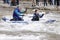 Tandem Kayak-River Race, Port Hope, March 31/2012