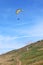 Tandem paraglider lflying at Newgale