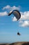 Tandem paragliding