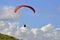 Tandem paragliding