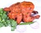 Tandoori chicken meal