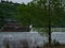 Taneycomo Dam flowing water into Bull Shoals Lake