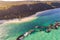 Tangalooma Shipwrecks off Moreton island, Queensland Australia