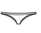 Tangas technical fashion illustration with elastic waistband, low rise, medium coverage. Flat briefs knickers lingerie