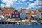 Tangen on Styrso island in Gothenburg archipelago waterfront view