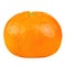 Tangerine or clementine. Close Up fresh organic orange fruit isolated on white background