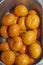 tangerines washed, Wash fresh mandarins in retro